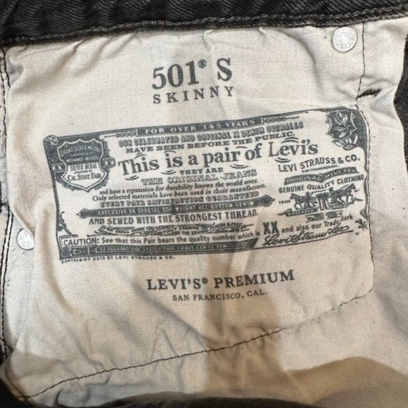Levi's premium 501 Jeans - Picture 4 of 6